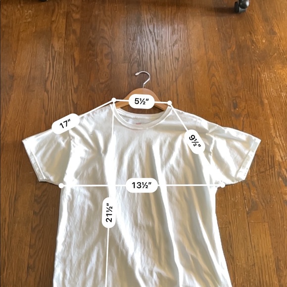 Hanes  | lot of 2 basic crew neck t shirts size Large - Picture 10 of 11